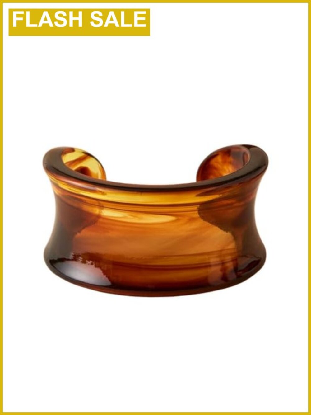 Acrylic Resin Open Cuff Bracelet Geometric Chunky Wide Retro Women's Party